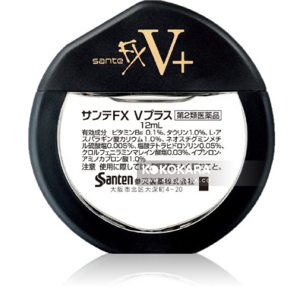 052. 參天 FX V Plus 金色 沁涼眼藥水 12mL