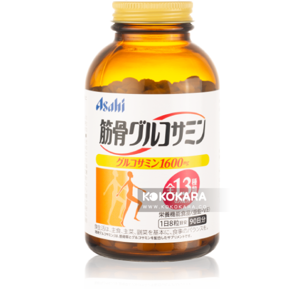 255. Asahi朝日 筋骨葡萄糖胺 1600mg 720粒 90日分