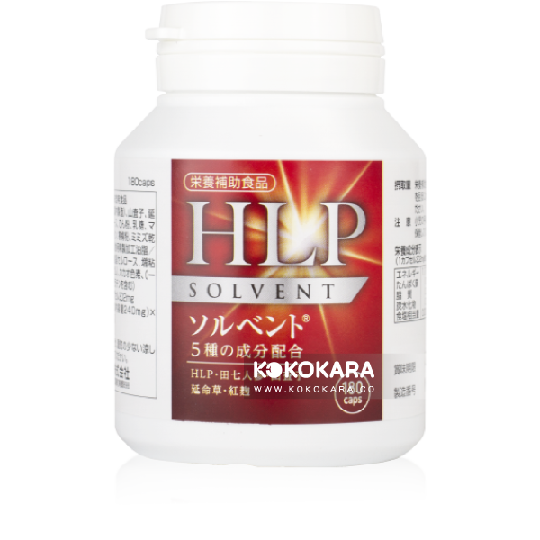 WAKI制藥 HLP SOLVENT 地龍紅蚯蚓酵素降血脂180粒