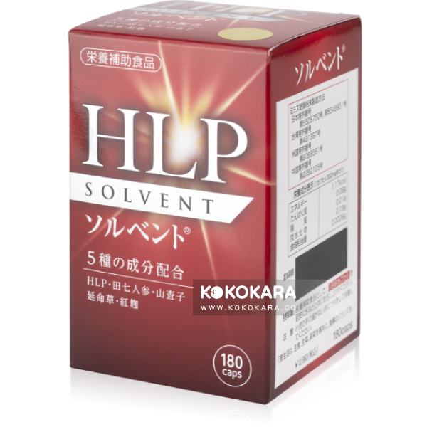 WAKI制藥 HLP SOLVENT 地龍紅蚯蚓酵素降血脂180粒