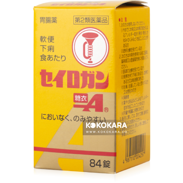 大幸 喇叭牌 正露丸糖衣A 84錠