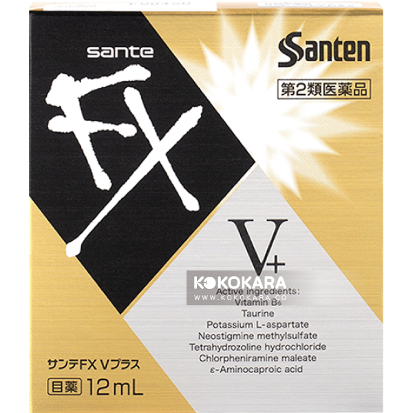 052. Santen 參天 FX V Plus 沁涼眼藥水 12mL