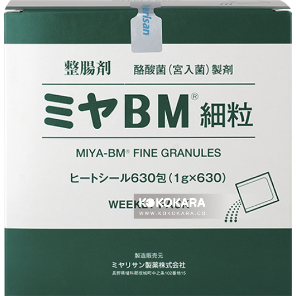 091. 妙利散 MIYA BM 細粒 630包 / 妙麗散 酪酸菌（宮入菌)製劑
