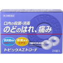 197. 日新藥品工業 喉嚨消炎止痛・消腫潤喉片AZ 24錠入