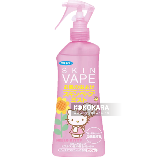 福馬 SKIN VAPE Kitty 驅蚊防蚊噴霧 200mL (粉色-清甜蜜桃香)