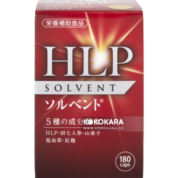 WAKI制藥 HLP SOLVENT 地龍紅蚯蚓酵素降血脂180粒
