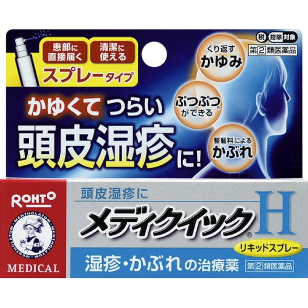 ROHTO 曼秀雷敦 頭皮濕疹 Medi QuickH 30mL