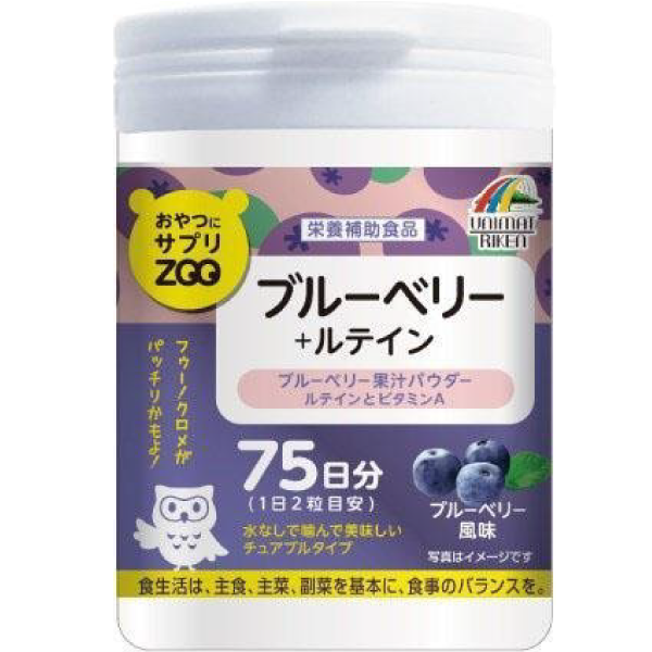 397. Unimat Riken ZOO系列 藍莓+葉黃素 75日份