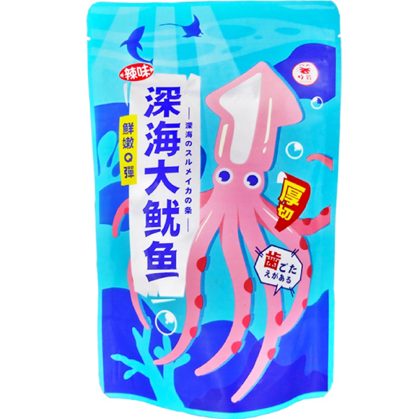 深海大魷魚 辣味100g