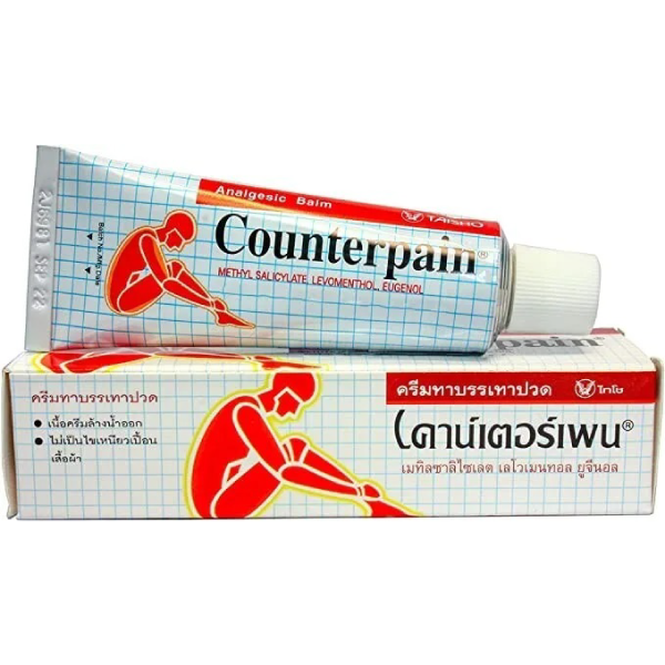 泰國 counterpain酸痛藥膏 紅色 120g