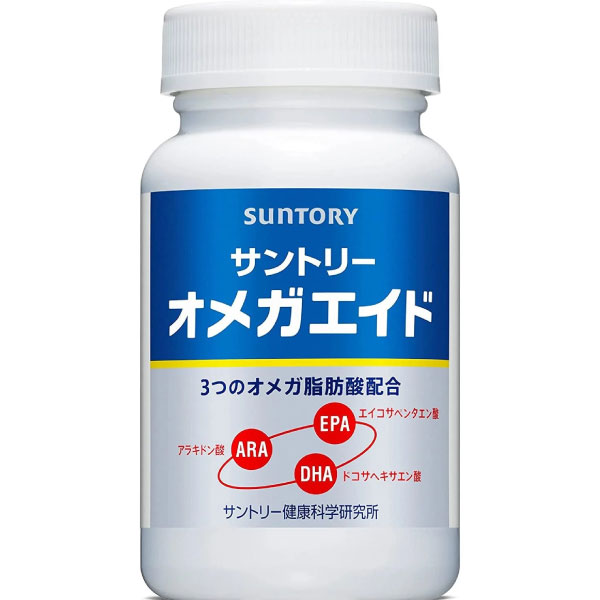 Suntory 三得利 omega aid 益思健 180粒入 / 3種Omega脂肪酸