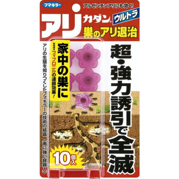 FUMAKILLA 福馬螞蟻藥 超強螞蟻巢穴滅蟻劑 花朵型 ✿ 10個入 / ARI KANDA滅蟻單