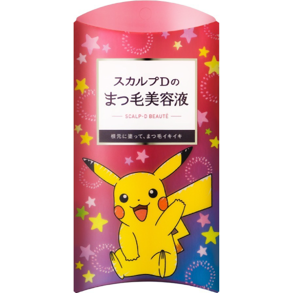 スカルプDボーテ　ピュアフリー  アイラッシュセラム6mL /睫毛美容精華液 (寶可夢限定款)