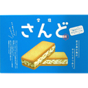 宮古島の雪塩さんど 夾心餅乾 鹽白巧克力味 6枚入