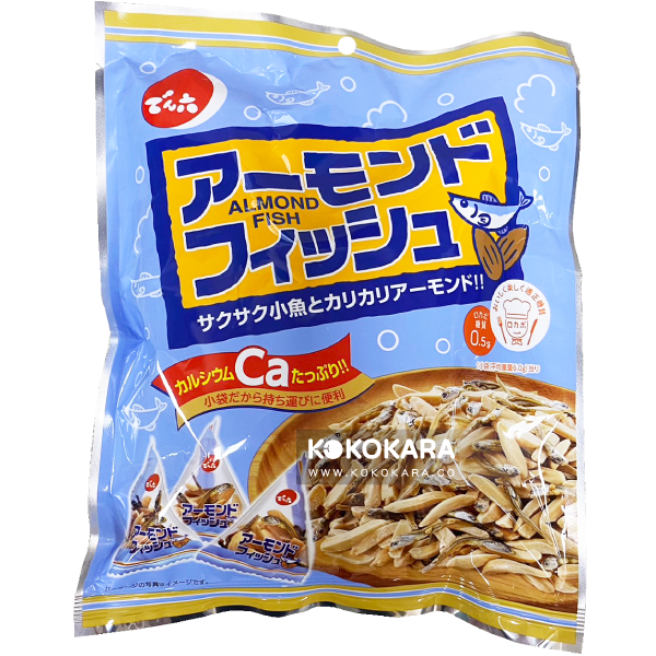 でん六 小袋アーモンドフィッシュ72g /小袋杏仁魚