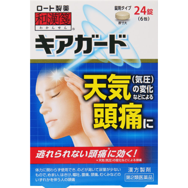 ROHTO 樂敦 和漢箋五苓散 天氣頭痛藥 24錠