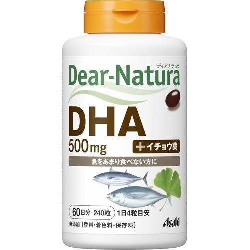 Dear Natura 朝日 DHA 銀杏葉 240粒