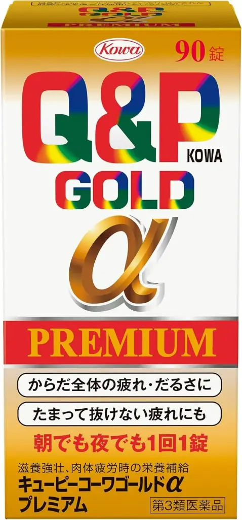 興和 Q&P KOWA GOLD α Premium 克安沛錠 滋養強壯 90錠