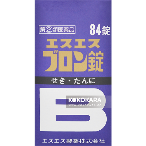 [SS製藥] 018. SS製藥 白兔牌 BRON 止咳化痰 愛斯咳朗糖衣錠 84錠
