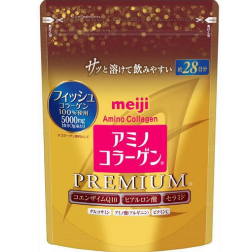 [meiji 明治] 062. 明治 膠原蛋白粉 Premium 粉璀璨金 28日份 196g
