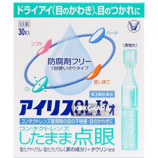 [大正製藥] 087.大正 Iris CL-I Neo 愛麗絲 / 愛力舒 人工淚液 30本入