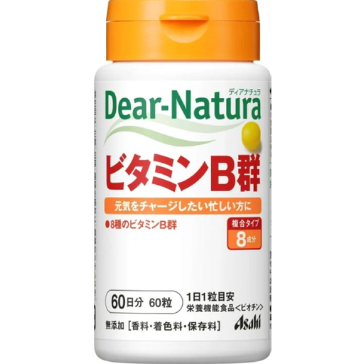 [Asahi 朝日] 141. Dear Natura 朝日維生素B群 60日分 (罐裝)