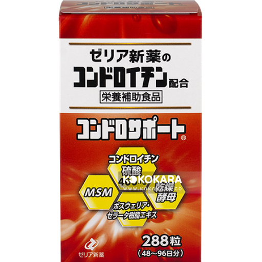 [ZERIA 善利亞新藥工業] Zeria 善利亞新藥工業 MSM硫酸軟骨素 288粒