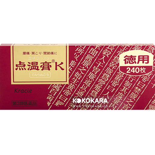 [Kracie] 270. 點溫膏K 240枚