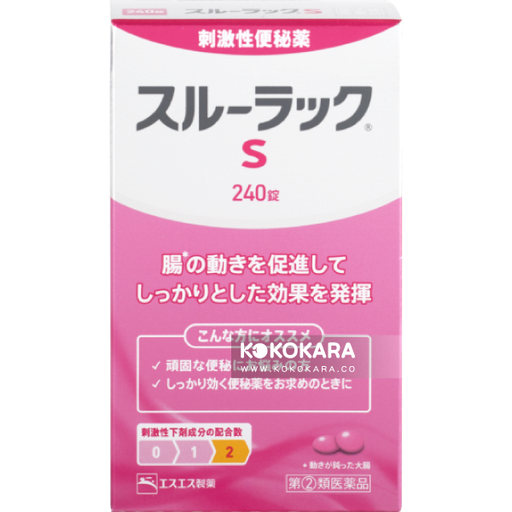 [SS製藥] 273. SS製藥 白兔牌 便秘藥 糖衣丸240錠 / Surulac S