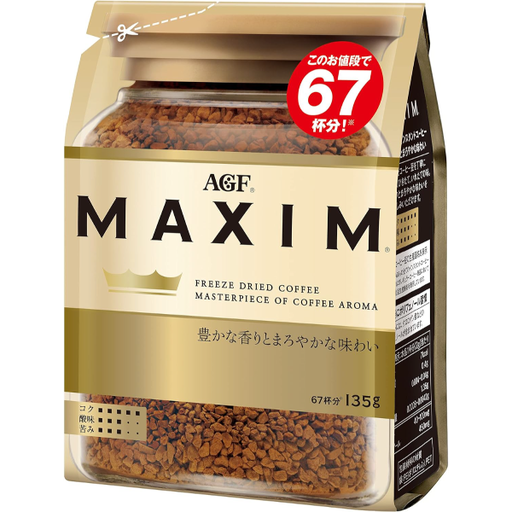 [AGF] AGF 箴言金袋 咖啡袋補充包 135g