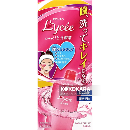 [樂敦製藥] ROHTO 樂敦 妮婕 小花洗眼液 450mL
