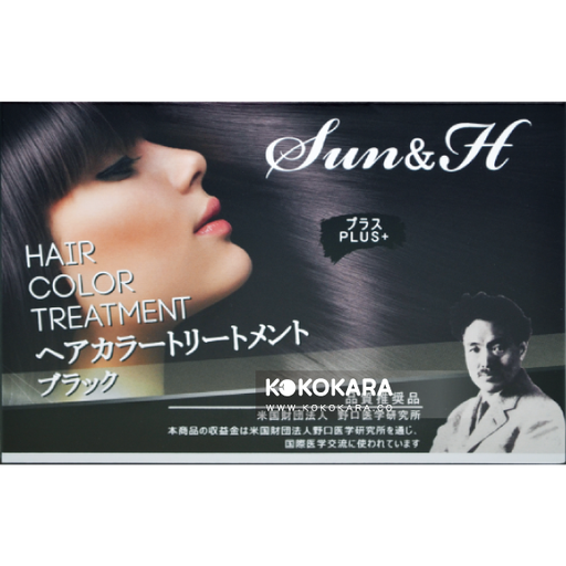 [Sun&H] 野口 染髮劑 黑色