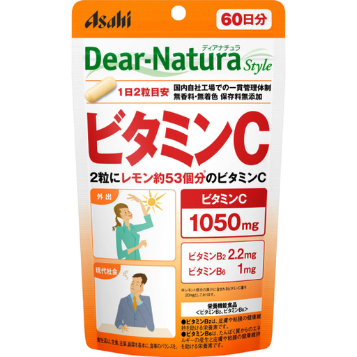 [Asahi 朝日] 373.Dear Natura style 維生素C群 60日分 (袋裝)