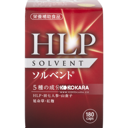[ワキ製藥] WAKI制藥 HLP SOLVENT 地龍紅蚯蚓酵素降血脂180粒
