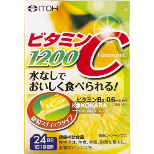 [ITOH] 454.井藤漢方製藥 維他命C1200 2g×24袋