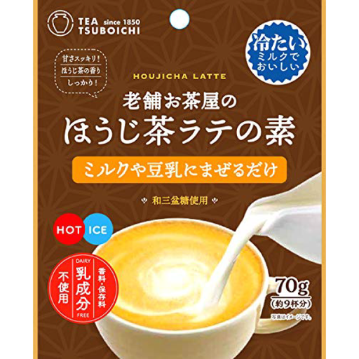 [つぼ市製茶本舗] 老舗お茶屋のほうじ茶ラテの素 70g