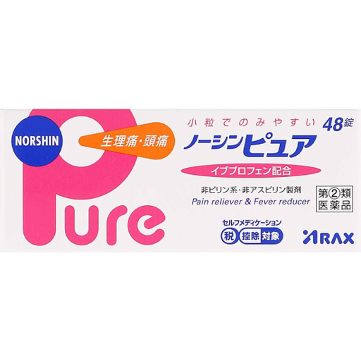 [株式会社アラクス] ARAX製藥 Norshin Pure 生理止痛藥 48錠