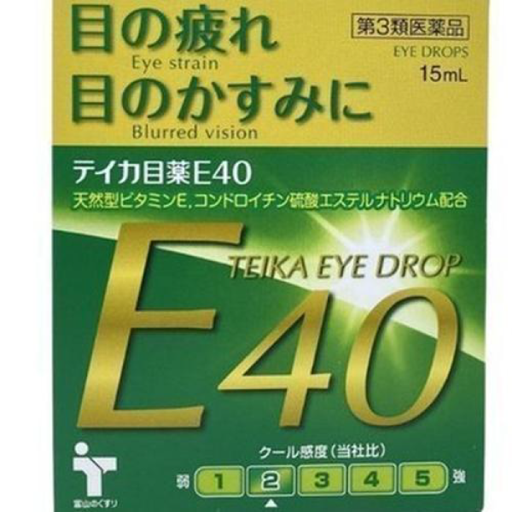 [大昭製藥] 418. 大昭製藥 E40 抗老花眼藥水 15mL / TEIKA Eye Drop