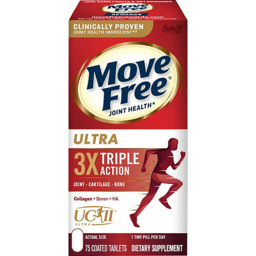 [RB Health (US) LLC] Move Free 益節 維骨力 加強型 3X Ultra Triple Action 75錠