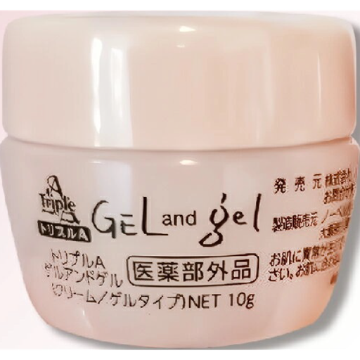 [SBC 湘南美容院] Gel and gel Triple A 湘南小面霜 清爽型 10g <醫藥部外品>