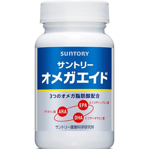 [Suntory 三得利] Suntory 三得利 omega aid 益思健 180粒入 / 3種Omega脂肪酸