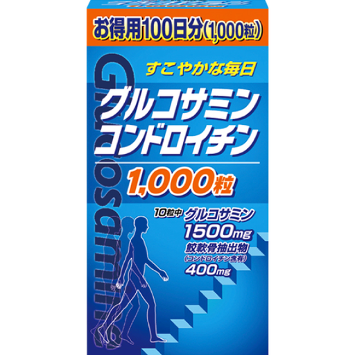 [YUWA] YUWA 胺基葡萄糖胺軟骨素 100日分 250g 1000粒