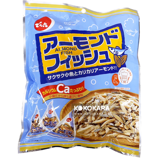 でん六 小袋アーモンドフィッシュ72g /小袋杏仁魚