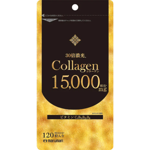 [Maruman] マルマン コラーゲン15000mg (120粒 30日分) /膠原蛋白