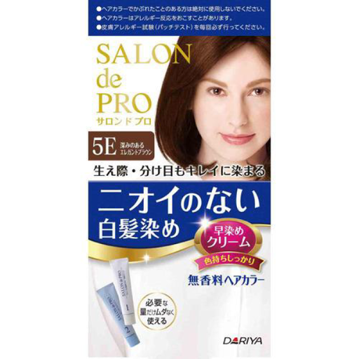[SALON de PRO] DARIYA 塔莉雅 Salon de Pro 沙龍級染髮劑(白髮專用) 5E 深雅棕色