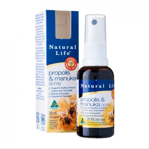 澳洲 Natural Life 活性麥蘆卡蜂膠噴劑30ml