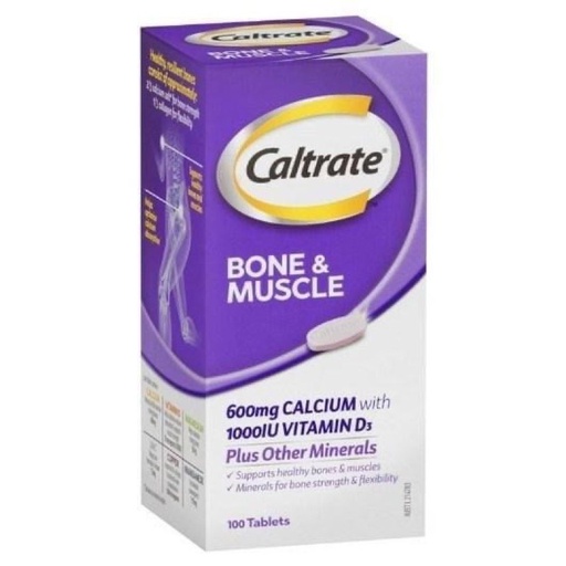 澳洲 Caltrate 挺立鈣 強力錠100錠 (成年人) 紫色